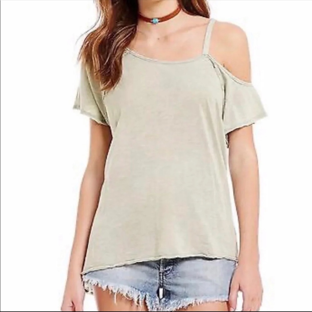 Free People Coraline Tee Off Shoulder